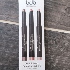 BDB Shimmer Eyeshadow Sticks, 3 Piece Set, Almost New!
